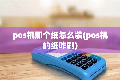 pos机那个纸怎么装(pos机的纸咋刷)