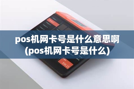 pos机网卡号是什么意思啊(pos机网卡号是什么)