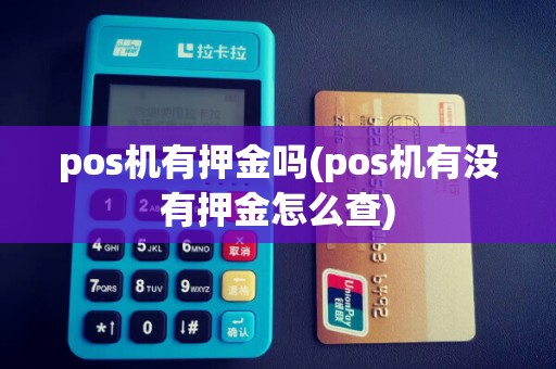 pos机有押金吗(pos机有没有押金怎么查)