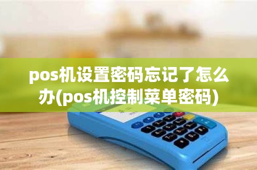 pos机设置密码忘记了怎么办(pos机控制菜单密码)