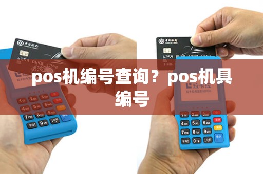 pos机编号查询？pos机具编号