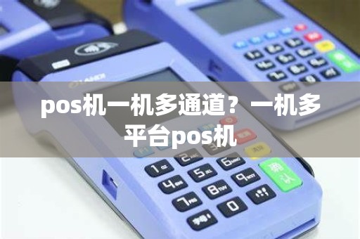 pos机一机多通道？一机多平台pos机