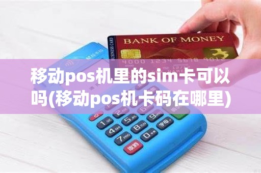 移动pos机里的sim卡可以吗(移动pos机卡码在哪里)