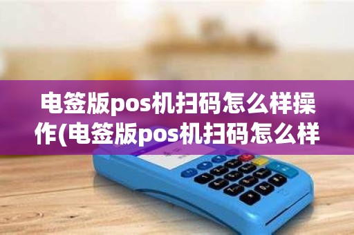 电签版pos机扫码怎么样操作(电签版pos机扫码怎么样)