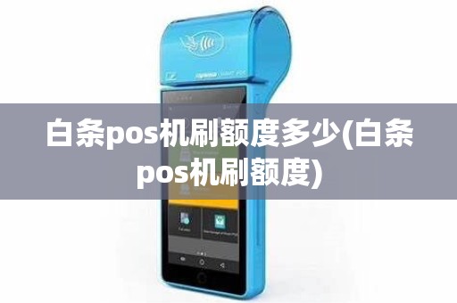 白条pos机刷额度多少(白条pos机刷额度)