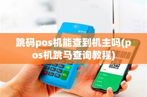 跳码pos机能查到机主吗(pos机跳马查询教程)