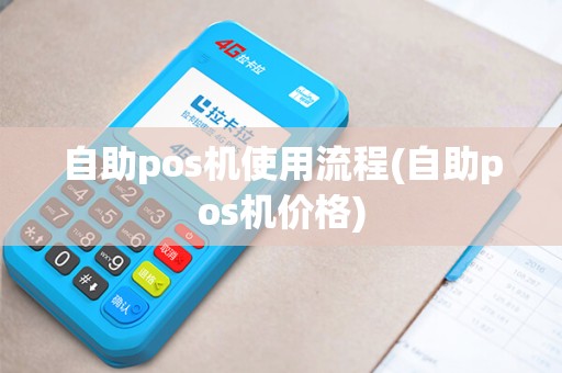 自助pos机使用流程(自助pos机价格)