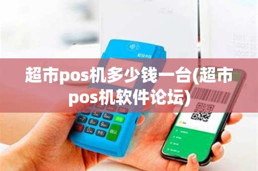 超市pos机多少钱一台(超市pos机软件论坛)