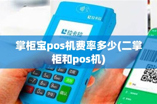 掌柜宝pos机费率多少(二掌柜和pos机)