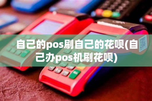自己的pos刷自己的花呗(自己办pos机刷花呗)