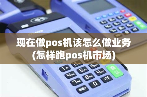 现在做pos机该怎么做业务(怎样跑pos机市场)