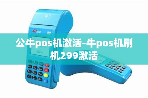 公牛pos机激活-牛pos机刷机299激活