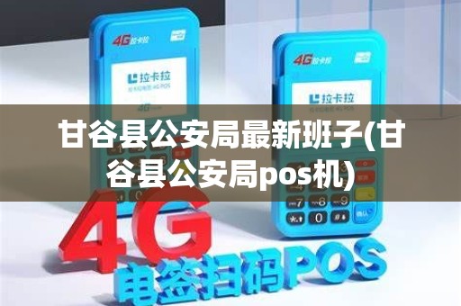 甘谷县公安局最新班子(甘谷县公安局pos机)