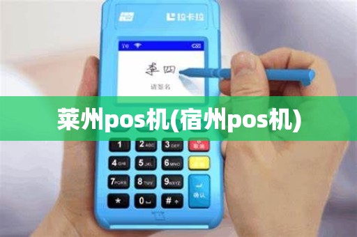 莱州pos机(宿州pos机)