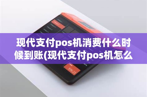 现代支付pos机消费什么时候到账(现代支付pos机怎么注册)