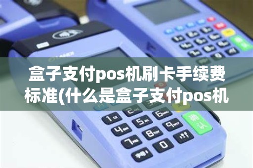 盒子支付pos机刷卡手续费标准(什么是盒子支付pos机)