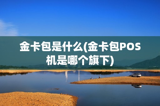 金卡包是什么(金卡包POS机是哪个旗下)