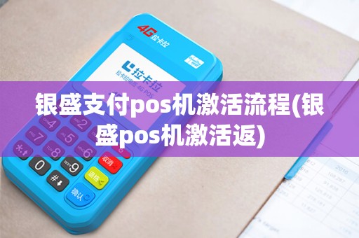 银盛支付pos机激活流程(银盛pos机激活返)