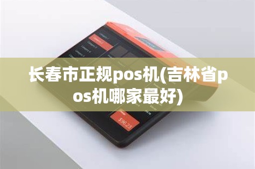 长春市正规pos机(吉林省pos机哪家最好)