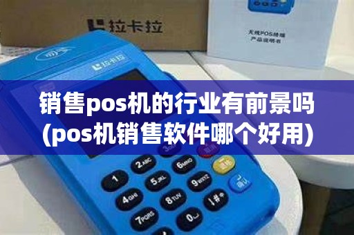 销售pos机的行业有前景吗(pos机销售软件哪个好用)