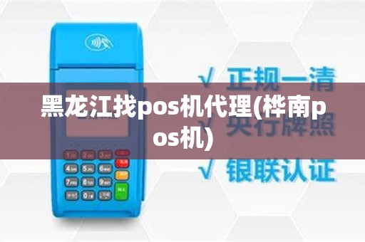 黑龙江找pos机代理(桦南pos机)