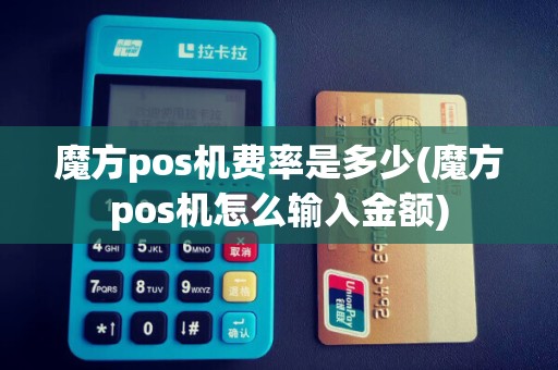 魔方pos机费率是多少(魔方pos机怎么输入金额)