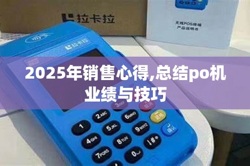 2025年销售心得,总结po机业绩与技巧
