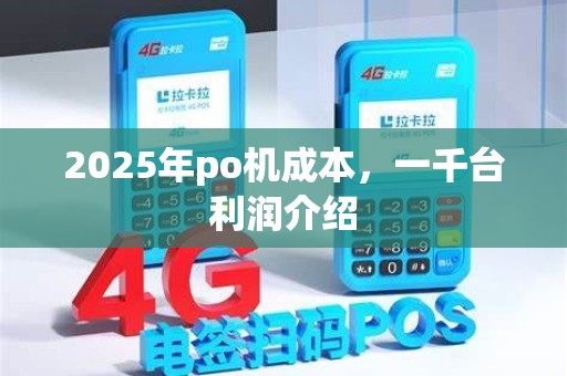 2025年po机成本，一千台利润介绍