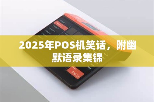 2025年POS机笑话，附幽默语录集锦