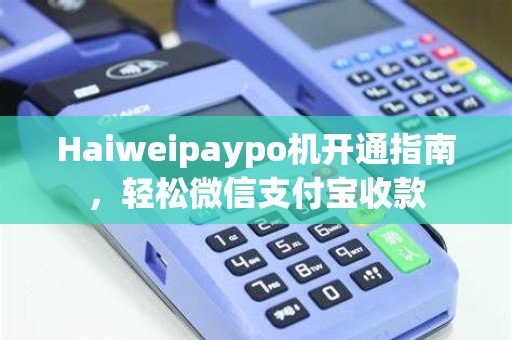 Haiweipaypo机开通指南,轻松微信支付宝收款