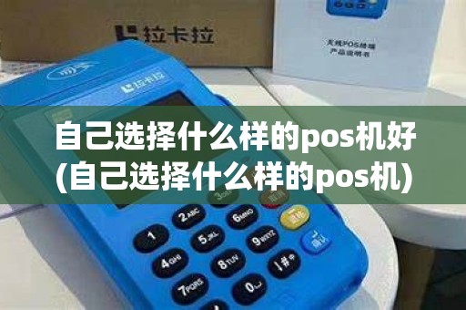 自己选择什么样的pos机好(自己选择什么样的pos机)
