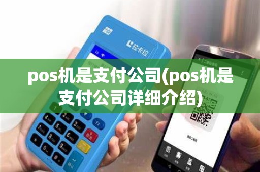 pos机是支付公司(pos机是支付公司详细介绍)