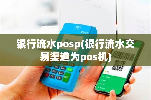 银行流水posp(银行流水交易渠道为pos机)