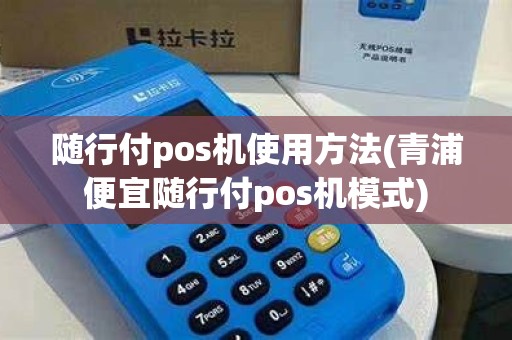 随行付pos机使用方法(青浦便宜随行付pos机模式)