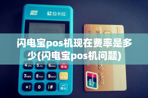 闪电宝pos机现在费率是多少(闪电宝pos机问题)