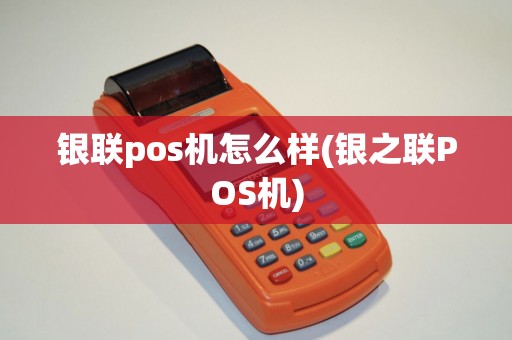 银联pos机怎么样(银之联POS机)
