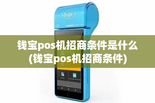 钱宝pos机招商条件是什么(钱宝pos机招商条件)