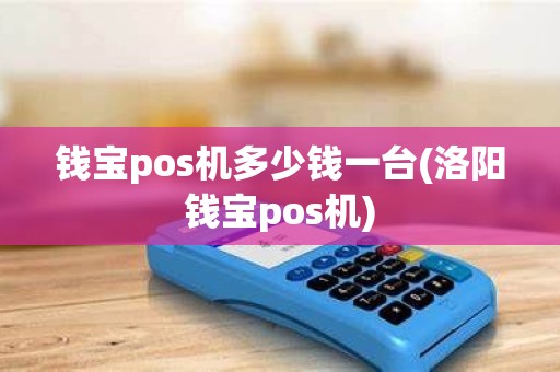 钱宝pos机多少钱一台(洛阳钱宝pos机)