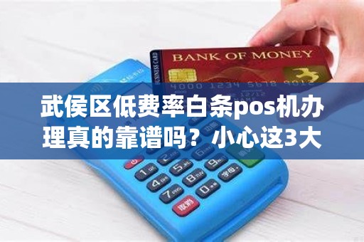 武侯区低费率白条pos机办理真的靠谱吗？小心这3大陷阱！