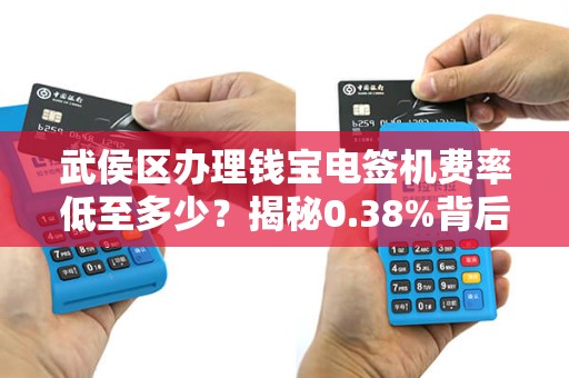 武侯区办理钱宝电签机费率低至多少？揭秘0.38%背后的隐藏套路！