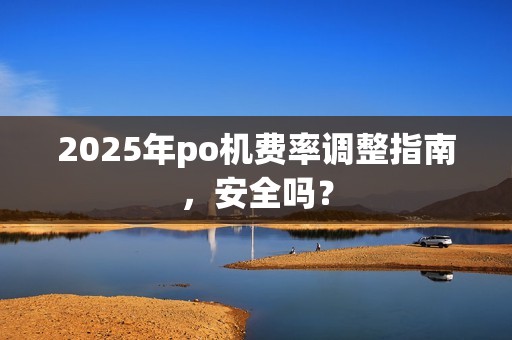 2025年po机费率调整指南,安全吗?