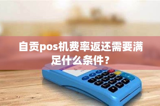 自贡pos机费率返还需要满足什么条件？