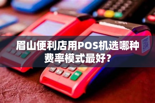 眉山便利店用POS机选哪种费率模式最好？