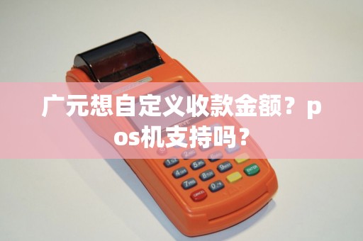 广元想自定义收款金额？pos机支持吗？