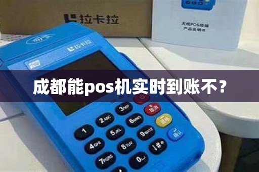 成都能pos机实时到账不？