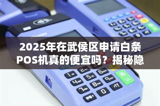 2025年在武侯区申请白条POS机真的便宜吗？揭秘隐藏的套路与真相！