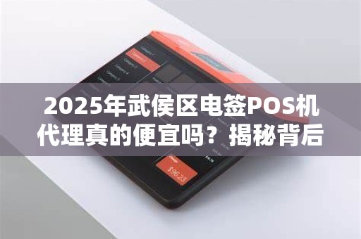 2025年武侯区电签POS机代理真的便宜吗？揭秘背后隐藏的3大陷阱！