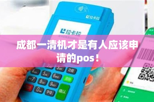 成都一清机才是有人应该申请的pos！
