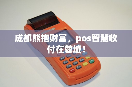 成都熊抱财富,pos智慧收付在蓉城! 成都熊抱财富,pos智慧收付在蓉城!