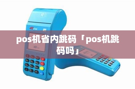 pos机省内跳码「pos机跳码吗」
